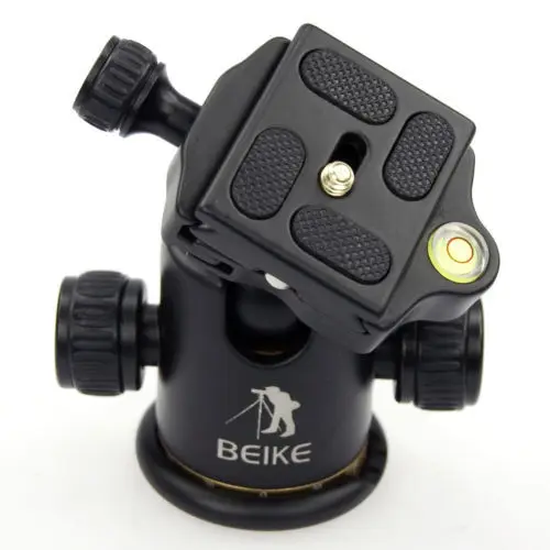 Алюминиевый штатив BEIKE с шаровой головкой и быстроразъемной пластиной для камеры