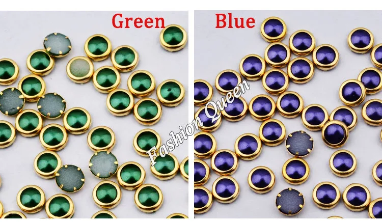 100 шт. искусственные жемчужины стразы 3d золотые металлические шпильки