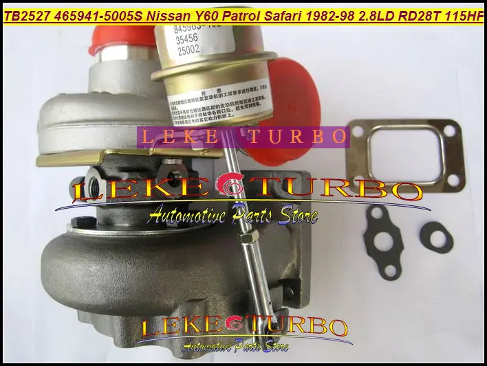 Турбо TB2527 465941 465941-0005 452022 14411-22J01 14411-22J00 14411-22J02 1441122J01 для NISSAN Patrol Y60 Safari RD28T 2.8L D |