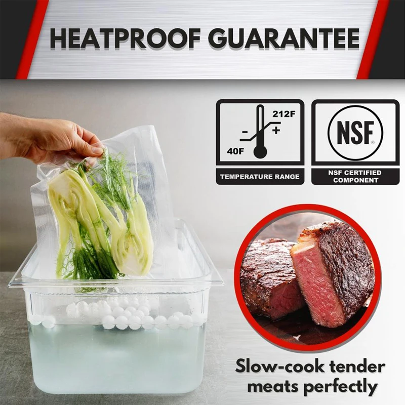 Сначала для nova Sous Vide контейнер с крышкой циркулятора кулинарная плита ёмкостью 11