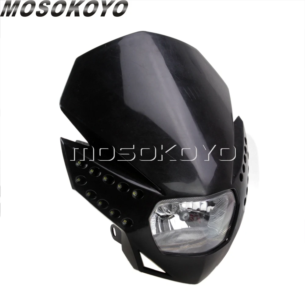 Фара мотоциклетная со светодиодным поворотным сигналом для Yamaha XT660 WR250 WR125 XT125 DT50 YZ