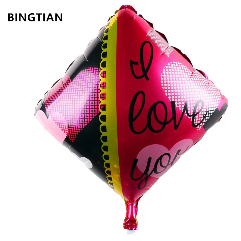 BINGTIAN LOVE balloon оптовая продажа вечерние воздушные шары в форме сердца на день