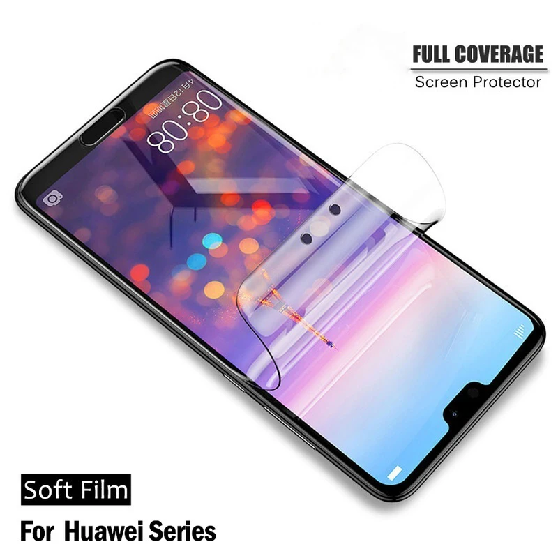 Гидрогелевая Защитная пленка для экрана huawei P30 Pro Lite mate 20 P20 Nova 4 3 3i P Smart Защитная пленка для экрана