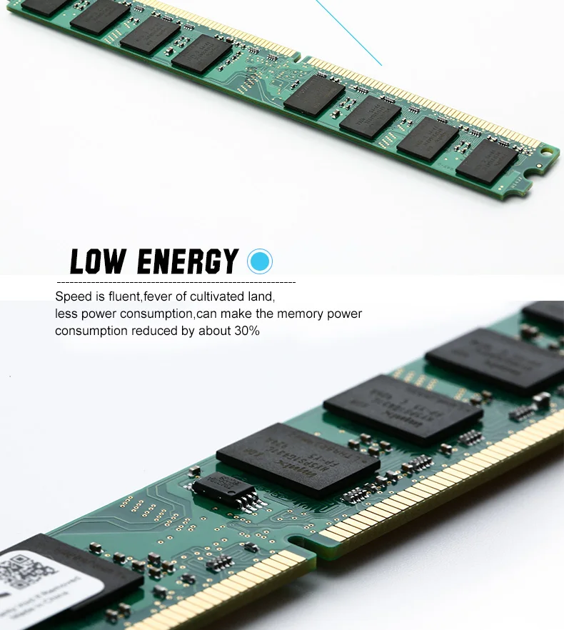 Kllisre DDR2 Ram 2 ГБ 800 667 МГц 240Pin без ECC настольная Память Dimm Новинка