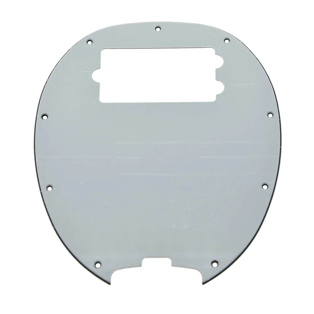 KAISH Bass Pickguard MusicMan Stingray MM4 царапина пластина с винтами для музыкального человека MM2 4 струны гитары Части различные цвета - Цвет: White 3 Ply