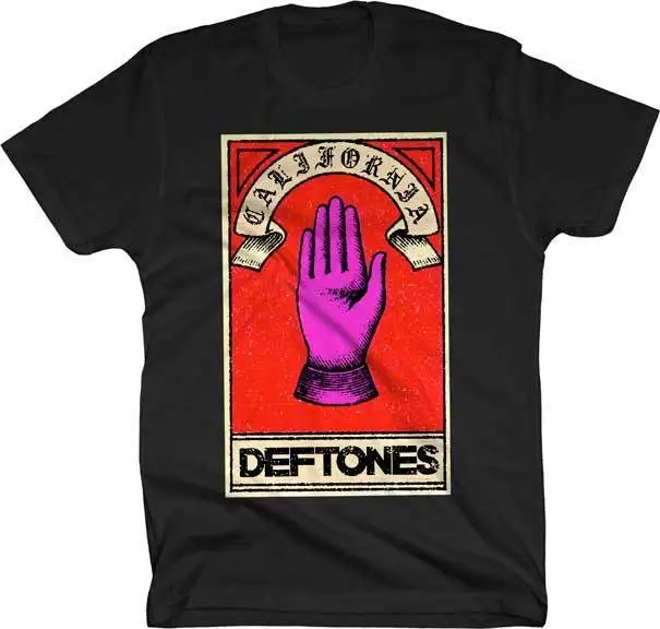 DEFTONES Ручная футболка S M L XL 2XL новая официальная Распродажа дешевых футболок