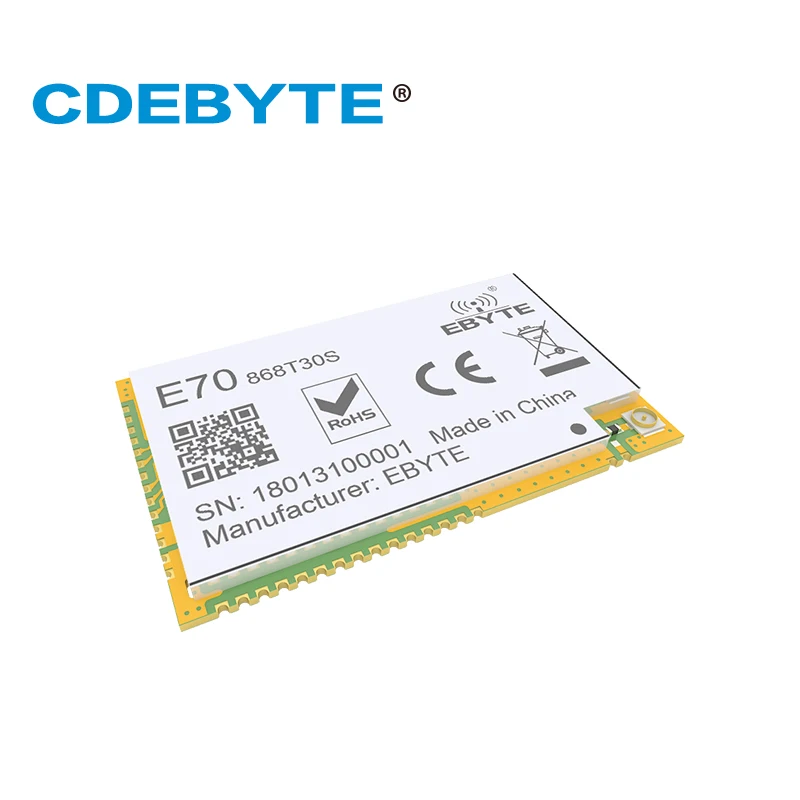 E70-868T30S непрерывная передача ARM CC1310 868 МГц 1 Вт IPX печать антенна отверстия uhf