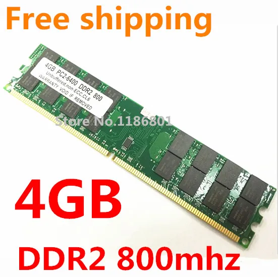 Новый 4 ГБ DDR2 PC2 6400 800 МГц DIMM RAM 240 pins только для совместимых систем AMD | Компьютеры и