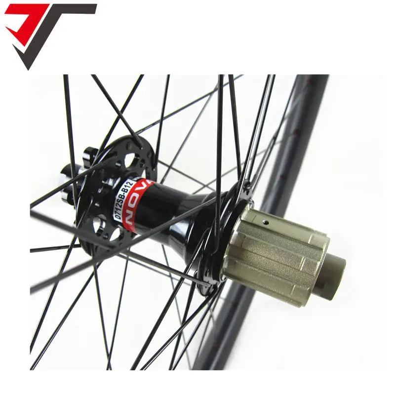 Поездки 27 мм ширина ассиметричные Углеродные mtb колеса boost горный велосипед