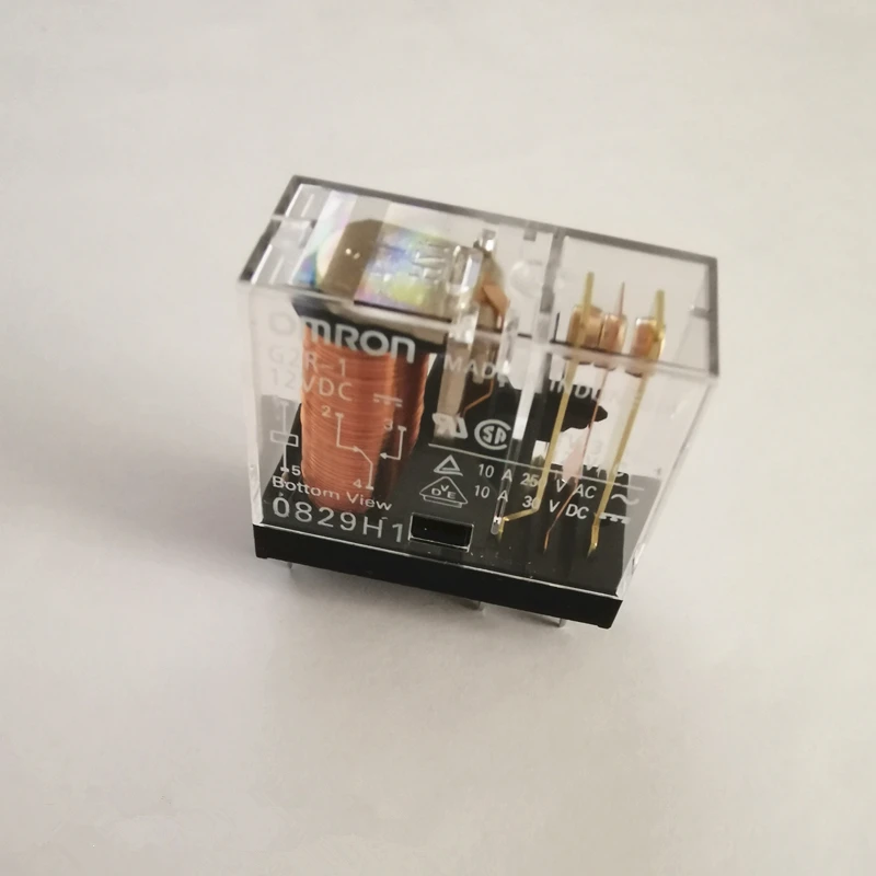 6-канальный релейный модуль SPDT DIN Rail Mount OMRON G2R-1 12 В 24 постоянного тока с интерфейсом