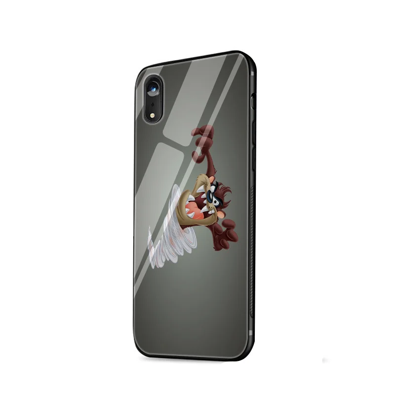 Tasmanian Devil Taz Ca11 Pro Max для iPhone 5 5S 11 6 6s 7 8 Plus XR X XS защитное стекло | Мобильные телефоны и