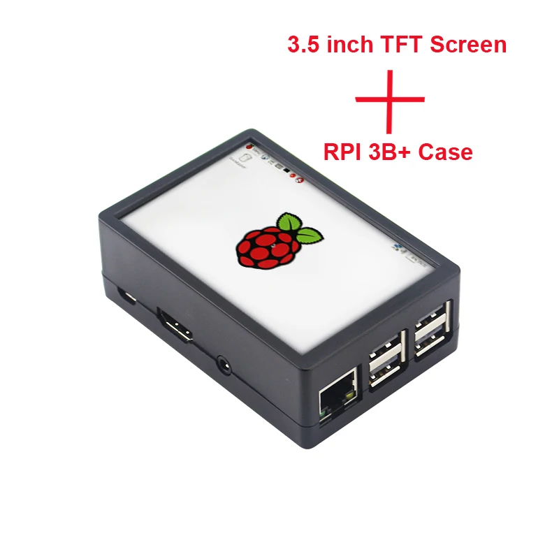 Raspberry Pi 3 Model B + ABS корпус с 5 дюймовым tft экраном для +/Raspberry B/RPI 3B +|Аксессуары