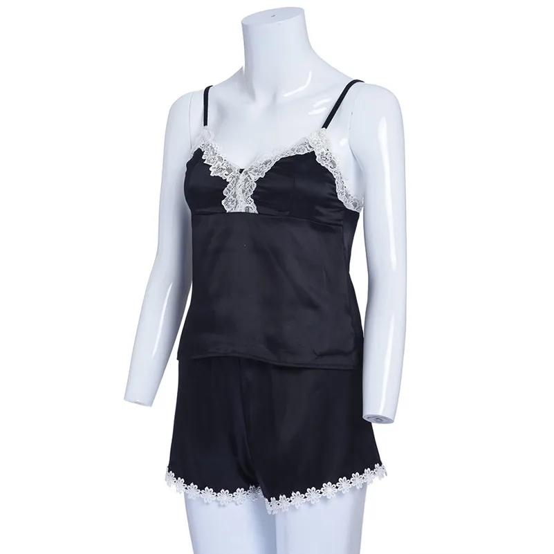 Женская кружевная пикантная страсть сексуальное белье 2PC Set mujer shein одежда для сна