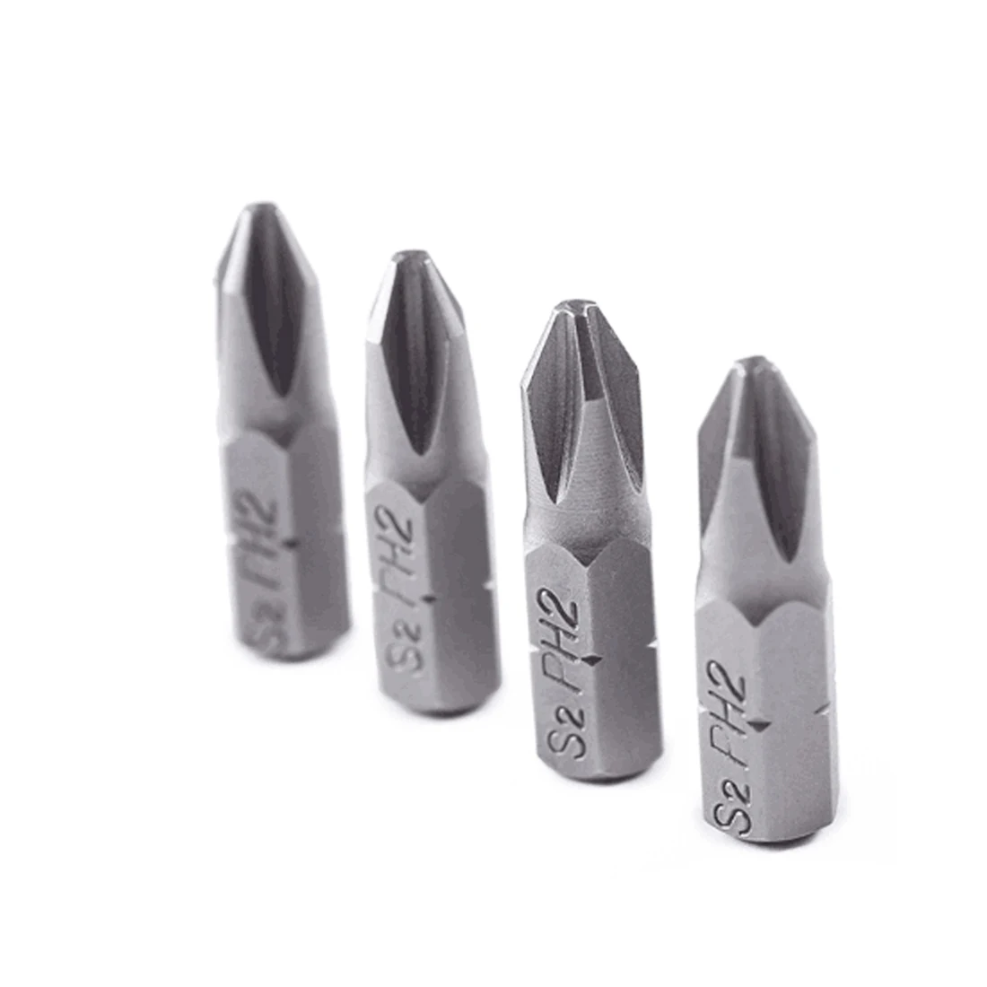 

25mm 10Pcs 1/4" Hex Shank Tip PH2 Phillips Screwdriver Bits Set Kit