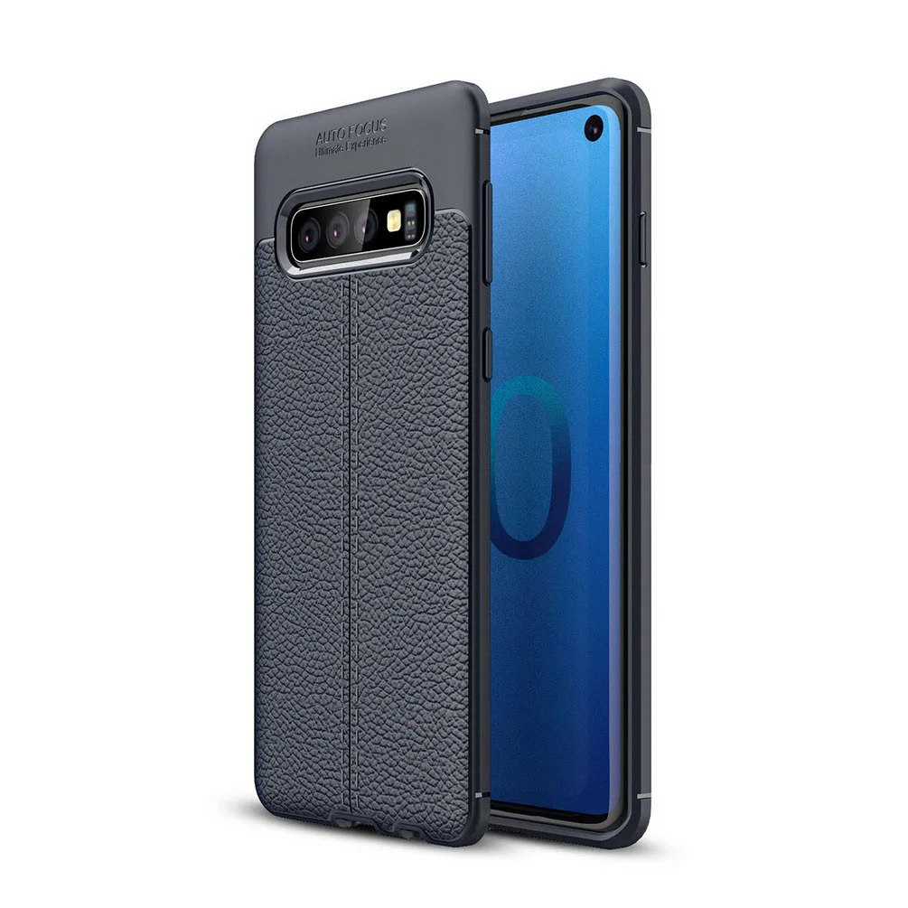 Чехол для Samsung Galaxy S10 защитный тонкий мягкий силиконовый ударопрочный чехол из