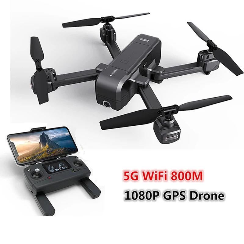 JJRC H73 Радиоуправляемый Дрон с 1080P Hd камерой складной gps Follow Me Квадрокоптер