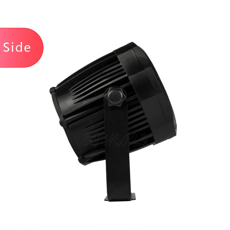 Легко носить с собой водонепроницаемый светодиодный Par 7x12 Вт RGBW DMX512 сценическое освещение наружные огни IP65 хорошие для DJ вечерние на открытом воздухе