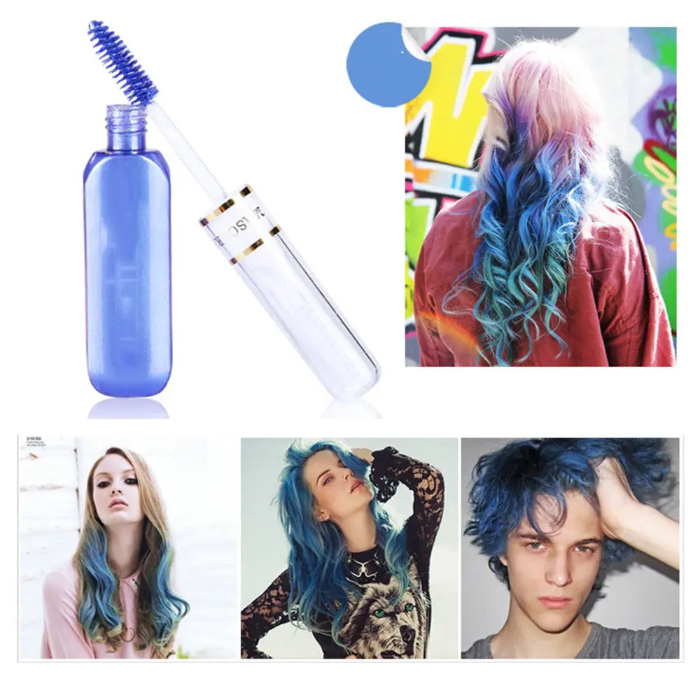 Розовая DIY 1xOne time разноцветная краска для волос крем легкая Временная Нетоксичная