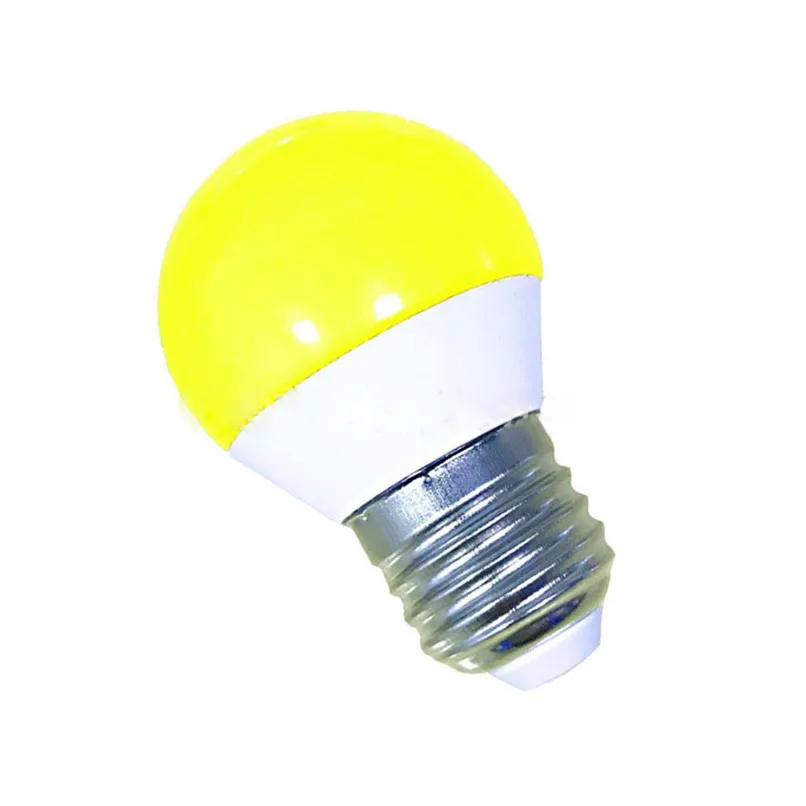 E14 Светодиодный светильник переменного тока 220V 5W RGB светодиодный 450lm синий желтый
