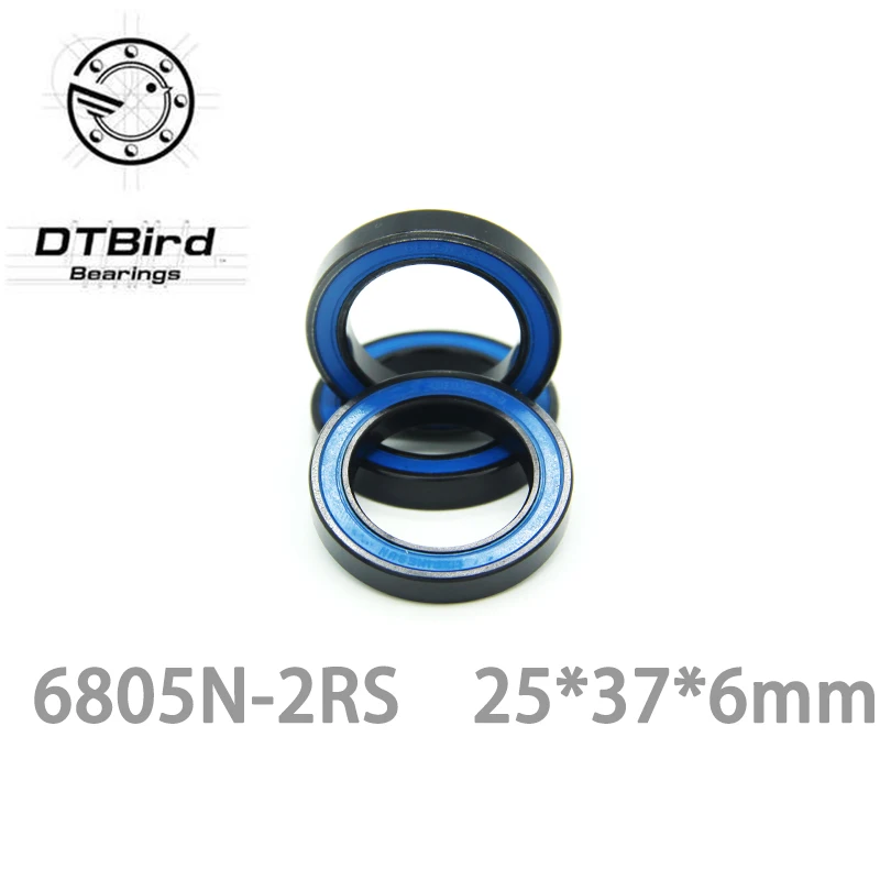 Free Shipping 6805N bearing steel hybrid ceramic ball 6805n rs 25*37*6mm bicycle hubs 6805N-2RS 2rs mr25376 | Обустройство дома