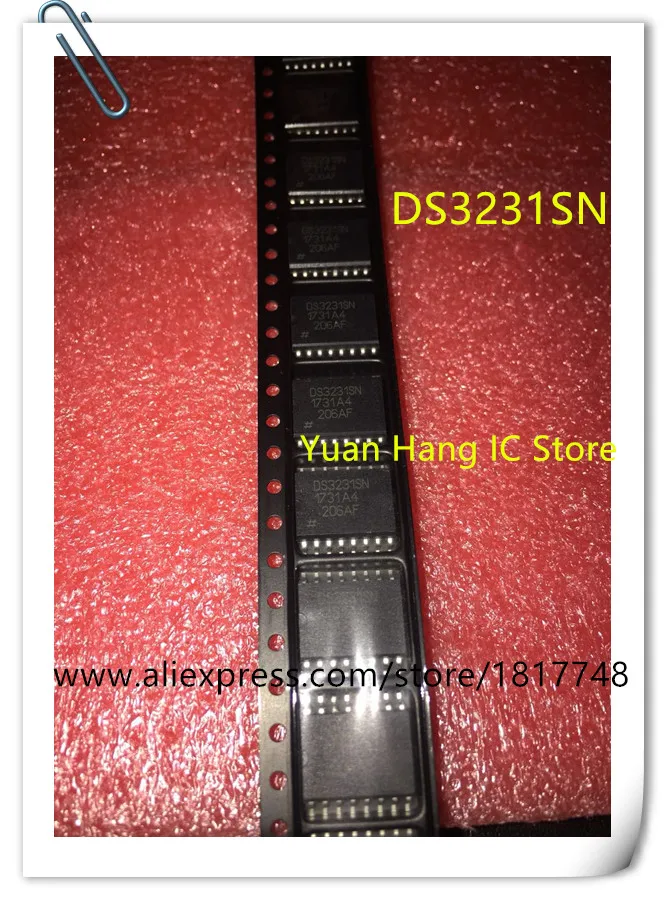 

20PCS/LOT DS3231SN DS3231N DS3231S DS3231 SOP Extremely Accurate I2C-Integrated RTC/TXO/Crystal real-time clock module