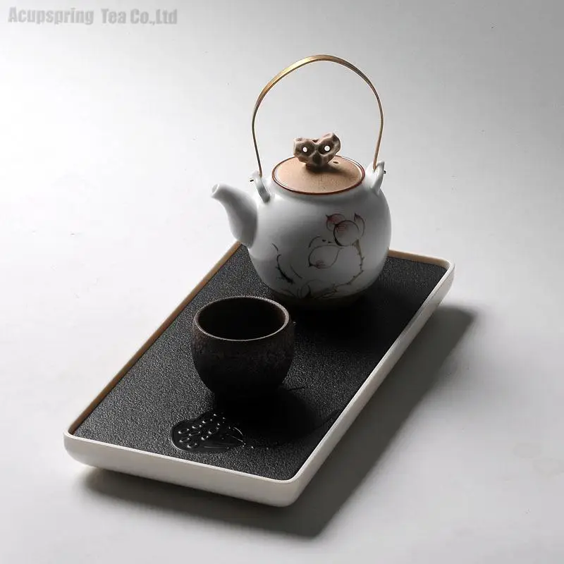 Портативный дорожный Меламиновый чайный поднос хранение воды чай ble/Plate