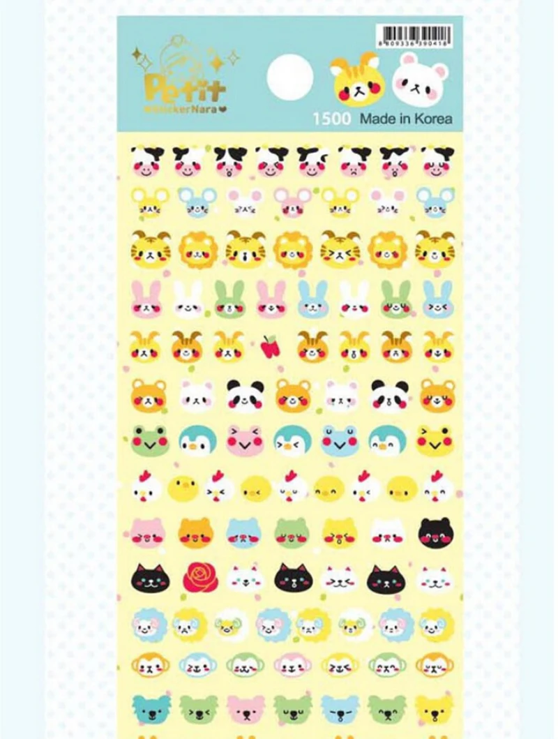 TOYZHIJIA 1sheet4 милый блокнот дневник скрапбук альбом чашка наклейка для декора
