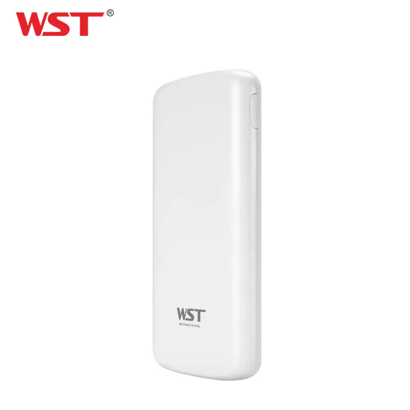 Внешний аккумулятор WST с 2 USB-портами и светодиодной подсветкой 10000 мАч | Мобильные