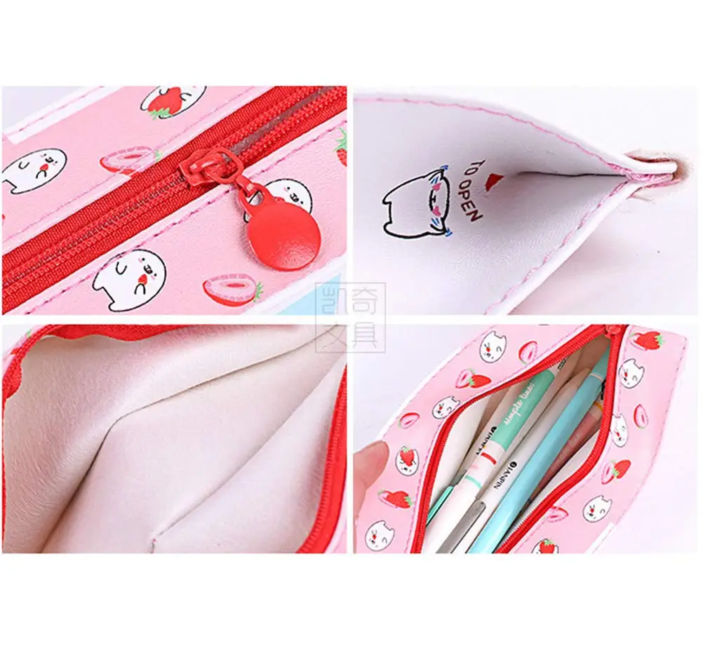 Чехол для карандашей большой емкости милый картонный чехол молока s коробка