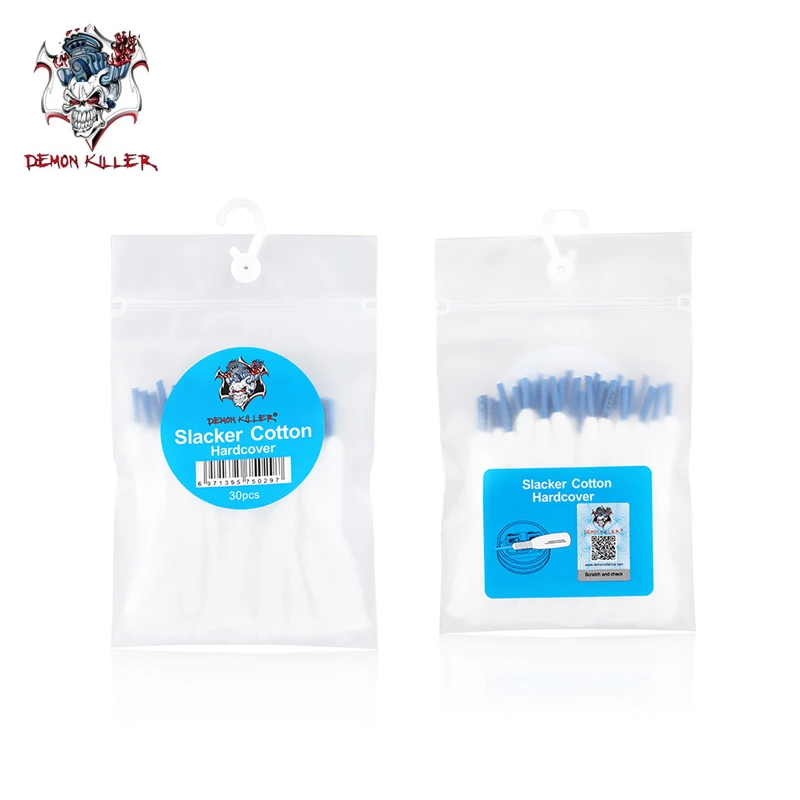 Органический Demon Killer Vape хлопок 30 штук в пакете. DemonKiller Slacker твердом переплете