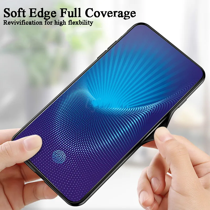 Glossy Acrylic Case For VIVO V15 Pro Z5X Z1 Y17 Phone Soft TPU Silicone Frame Hard PC Back Cover funda Shockproof |