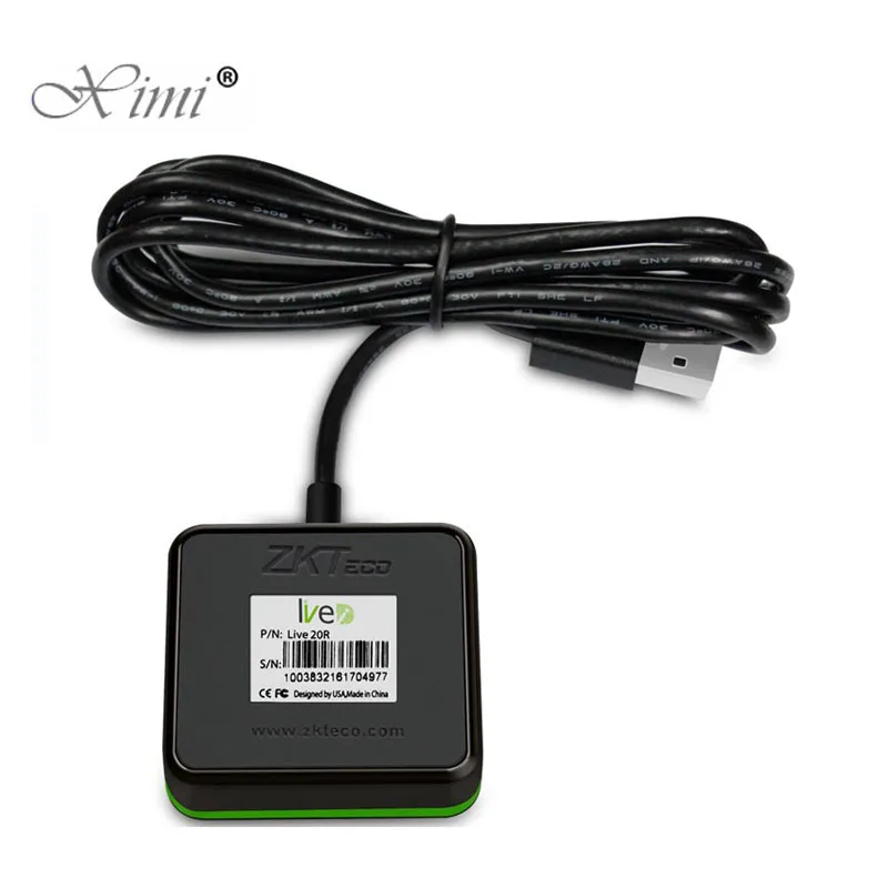 Считыватель отпечатков пальцев Live 20R считыватель USB сканер ZK ID датчик Live20R SLK20R |