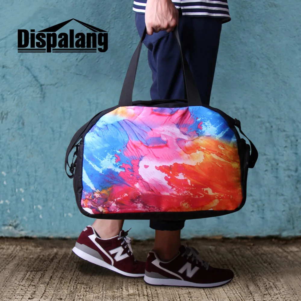 Dispalang большая спортивная сумка с бабочкой женская для путешествий сумки