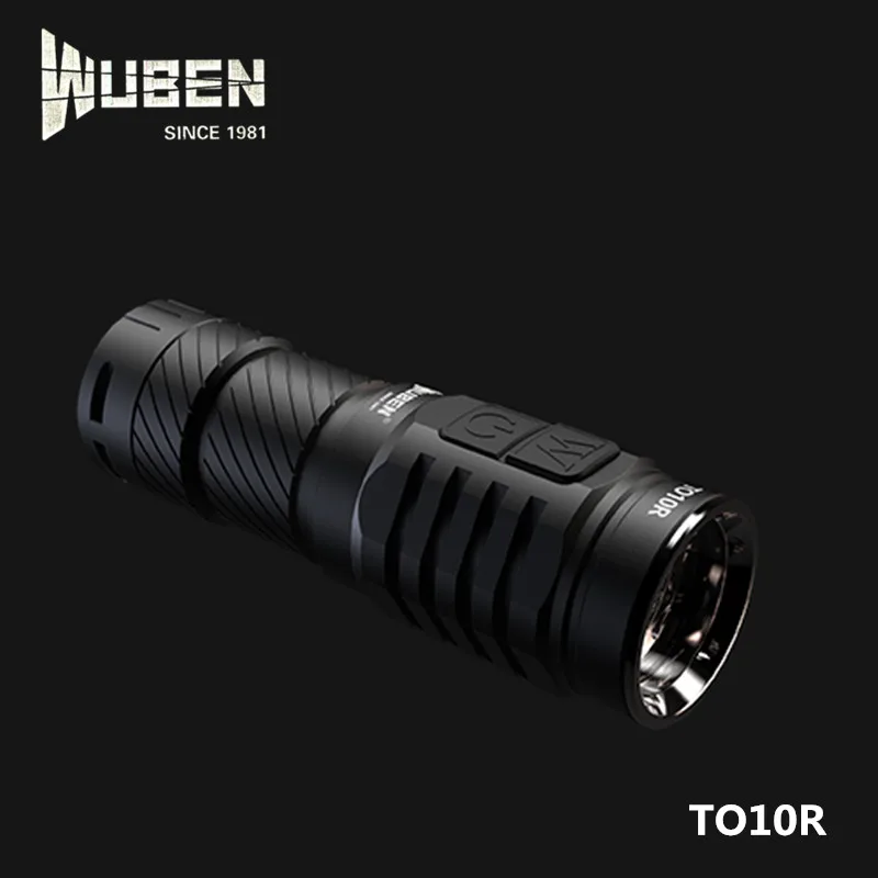 Wuben TO10R высокая CRI Плавная затемнение факел свет кабель зараядки USB Магнитный 16340