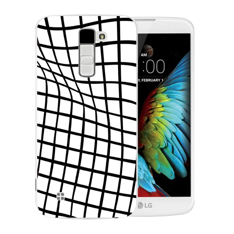 For LG K10 LTE K420N K430 K430ds F670 Back Cover Soft TPU New Perfect Design Horse Pattern Phone Case for K410 Capa |