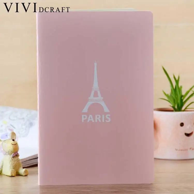 Vividcraft мультфильм ретро Kraft Бумага дневник 2017 2018 Тетрадь планировщик A5 школьные