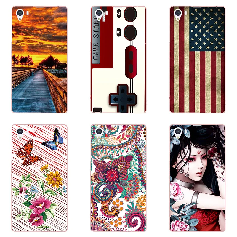 hard Plastic phone case cover For Sony Xperia Z1 L39H C6903 C6943 C6902 LT39 C6906 shell Painted Flower |