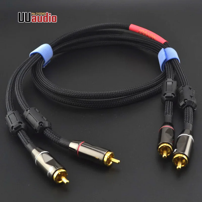Кабель HIFI RCA SPDIF цифровой аудиокабель/утолщенный настенный кабель Budweiser + Canare с