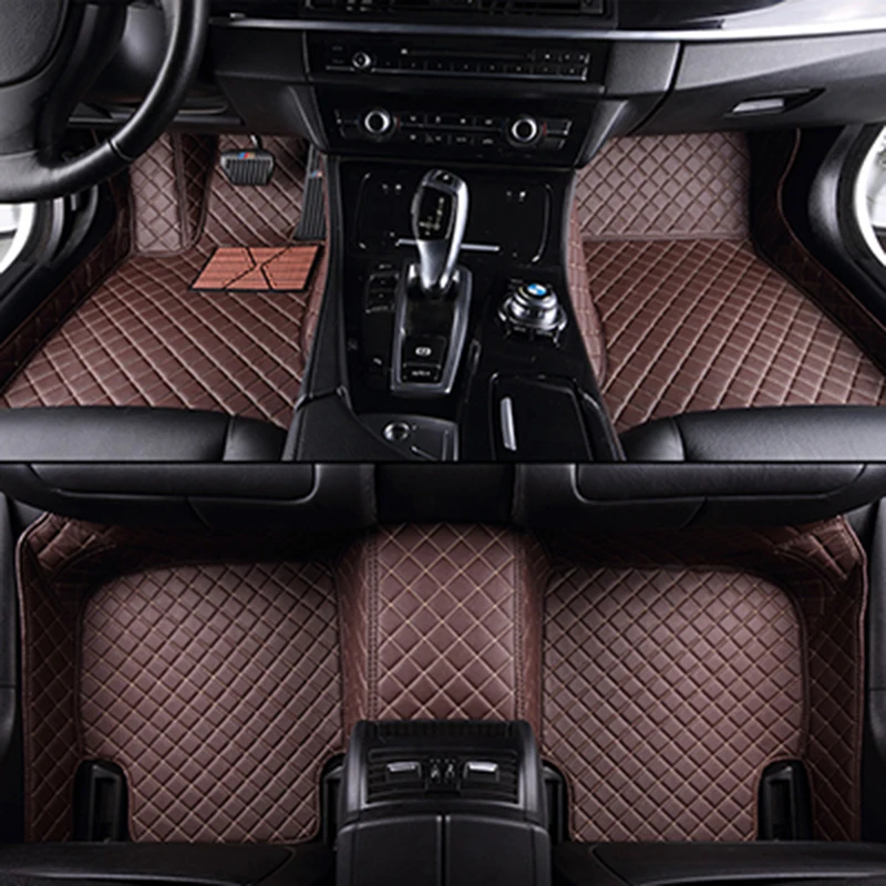 

Custom car floor mats for Volkswagen All Models vw passat b5 6 polo golf tiguan jetta touran touareg car styling auto floor mat