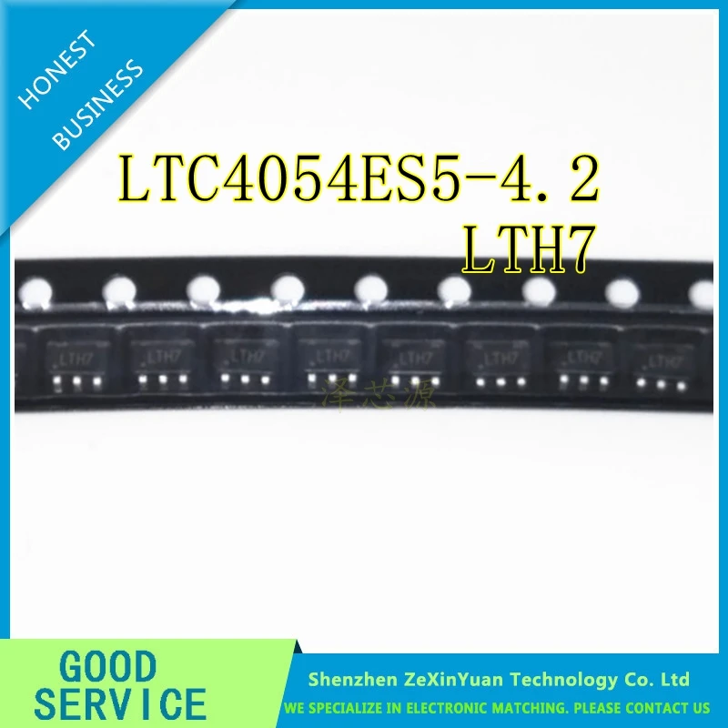 20 шт./лот LTC4054 LTC4054ES5-4.2 LTH7 SOT-23 чип для зарядки литиевой батареи IC