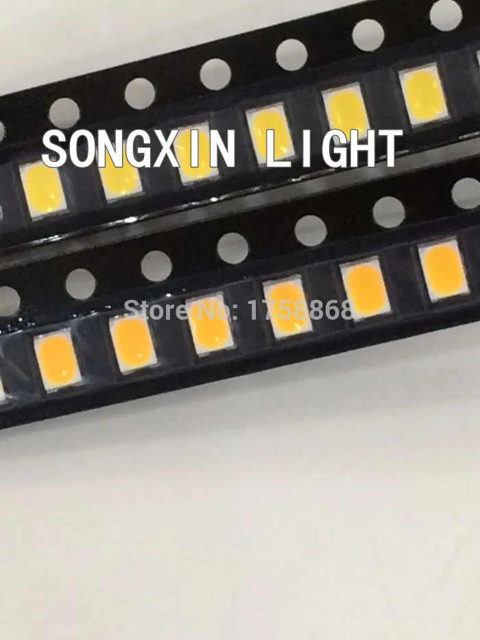 500 шт. 3020 теплый белый свет SMD светоизлучающие диоды СВЕТОДИОДНЫЙ ная лампа бисер