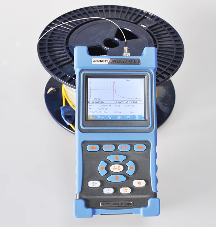 

JoinWit JW3302B Handheld оптический рефлектометр FTTX SM 1310/1550nm 30/28dB