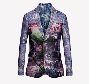 8606 purple blue LONMMY 5XL 6XL костюмы для мужчин ternos Vetement Homme Свадебный Блейзер masculino slim fit мужской пиджак мужские s костюмы дизайнеры - Цвет: 8606 purple blue