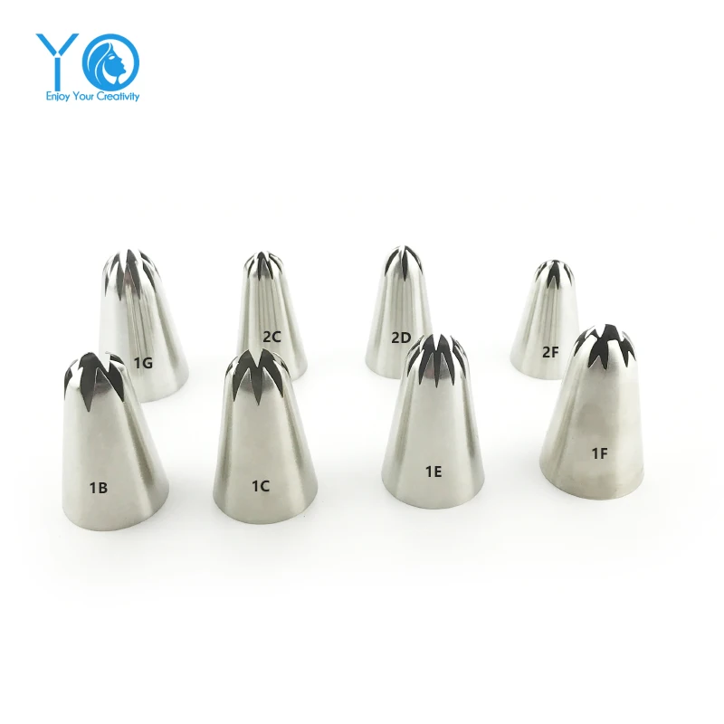 Большие насадки для выпечки # 1F Сакура кондитерские инструменты тортов