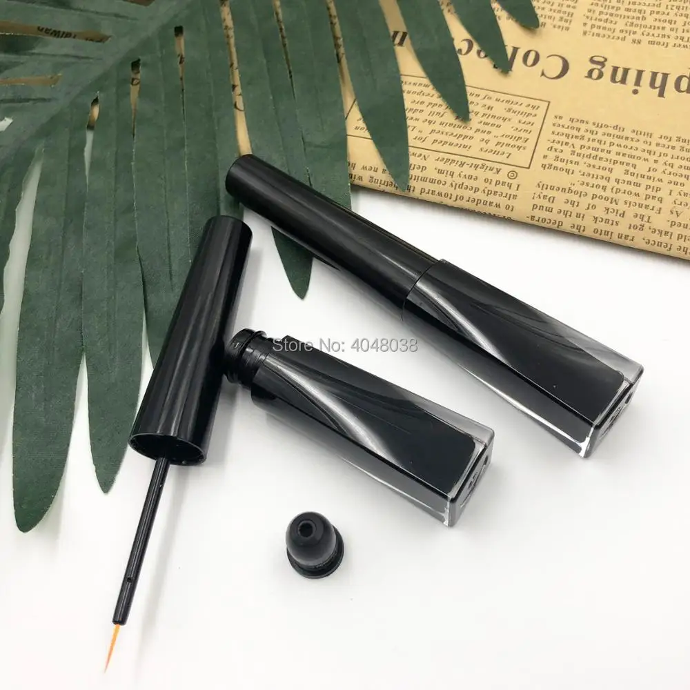 Черная пустая Косметическая подводка для глаз 3 мл пластиковая жидкость роста