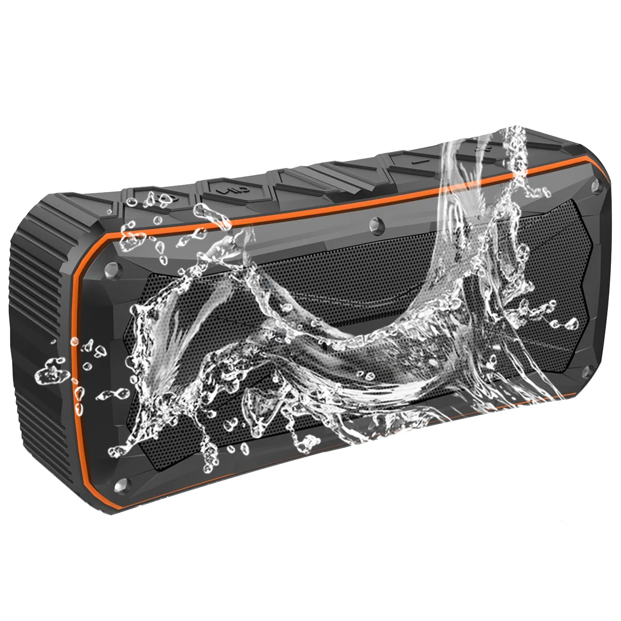 Itek Portable Power Wireless Outdoor Sport Bluetooth 4.1 Speaker Waterproof Bass Speakers Handsfree Support FM Radio TF Card AUX |
