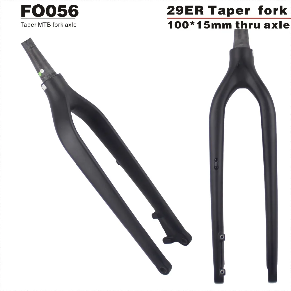 

MIRACLE Carbon fork 29er Carbon mtb fork 100xmm quick release or 142x12mm thru axle Mountain bike 29er Full Carbon bicycle fork