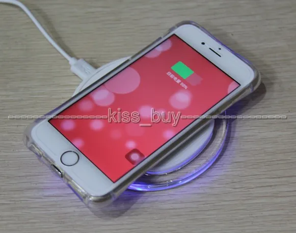 Беспроводное зарядное устройство Qi зарядный приемник для Apple iphone 5 5s 6 plus 6s
