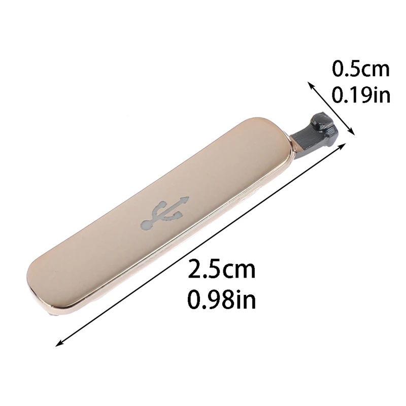 USB зарядный порт откидной крышкой для Samsung Galaxy S5 G900F i9600 заряда Пылезащитная