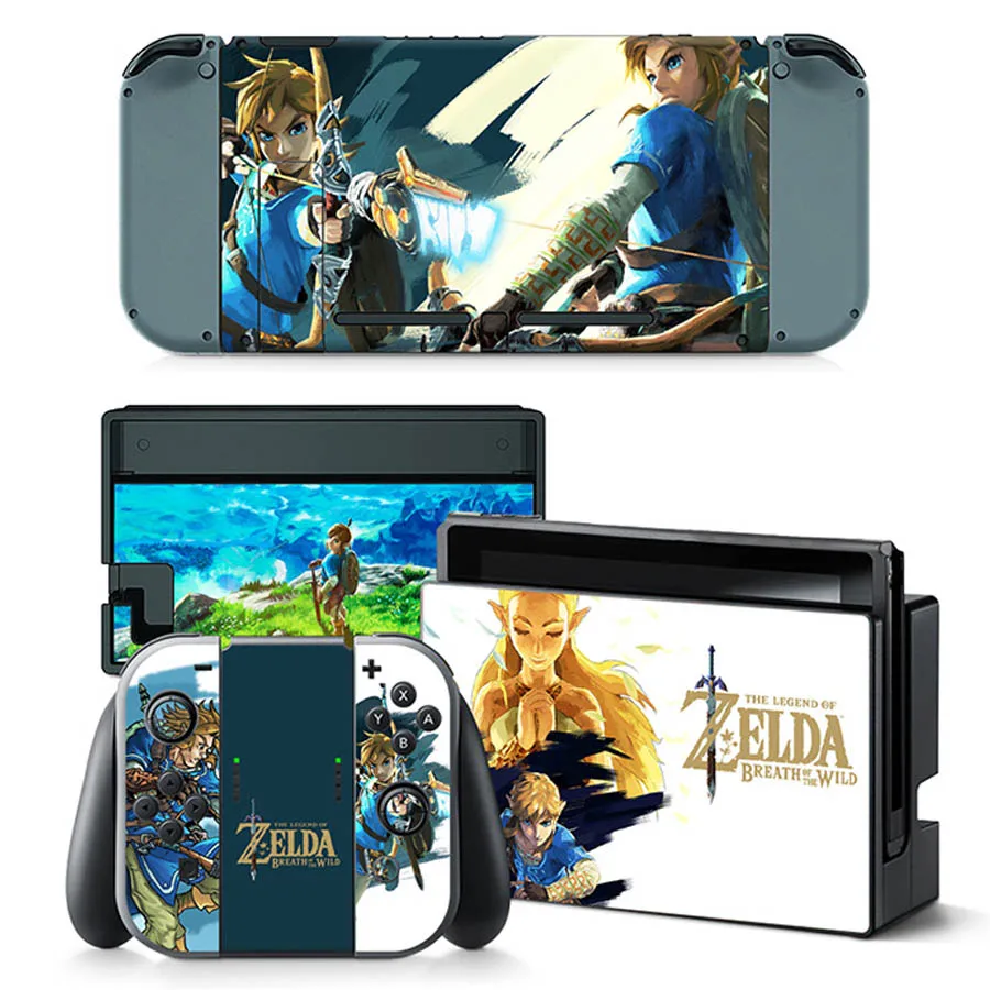 Различные игровые Мультяшные наклейки для Nintendo консоли переключателя против царапин пыли кожи наклейки s для NS переключатель Геймпад контроллер